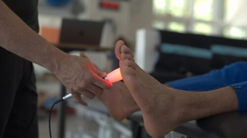 Summus Class IV laser therapy treatment for diabetic neuropathy at Charleston Pain Relief Center