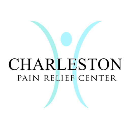 A logo of charleston pain relief center