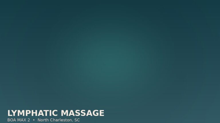 Drain & De-Puff Massage at Charleston Pain Relief Center, North Charleston SC