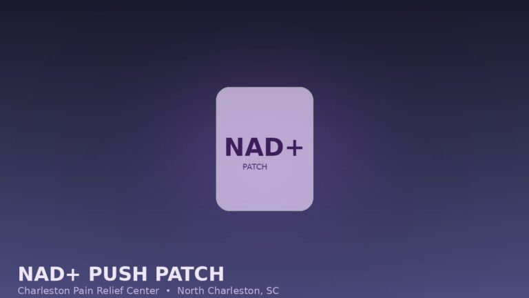 Energy Reset Patch at Charleston Pain Relief Center, North Charleston SC
