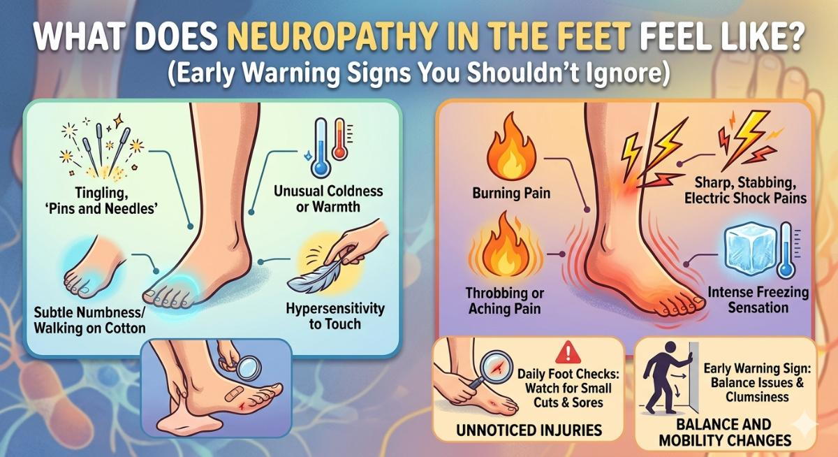 What Does Neuropathy Feel Like? A Patient's Guide to Nerve Pain Symptoms