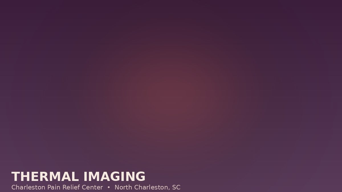 Thermal imaging scan at Charleston Pain Relief Center in North Charleston, SC