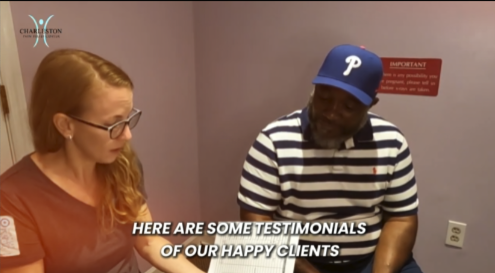 First-visit pain relief consultation at Charleston Pain Relief Center